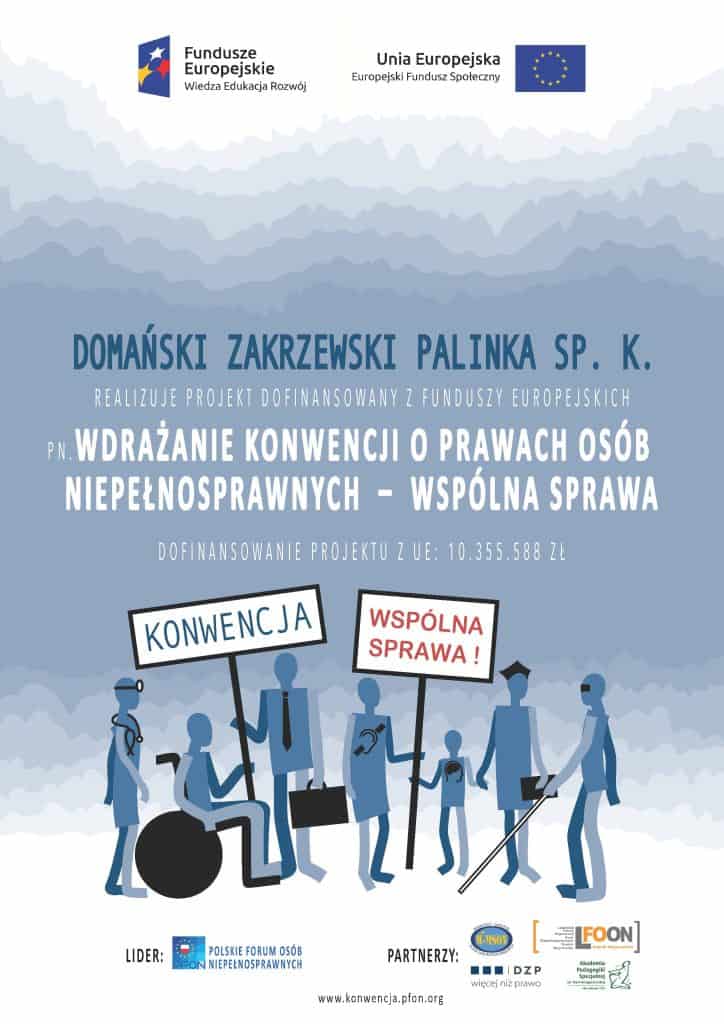 Projekt Wdrażanie Konwencji o prawach osób niepełnosprawnych