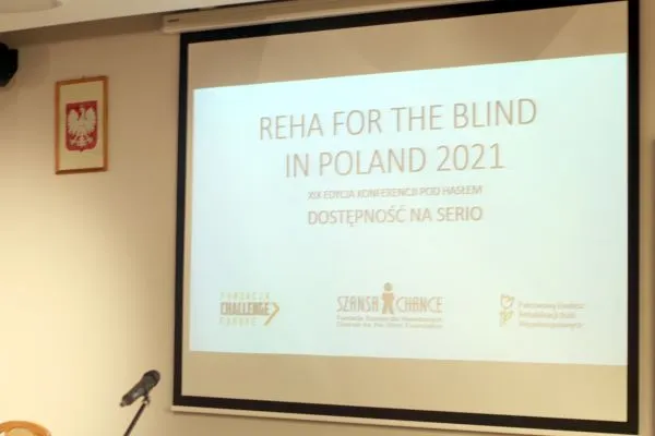 Tytuł prezentacji: “ Reha for the blind in Poland 2021”