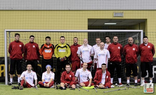 Zdjęcie grupowe drużyny Amp Footballu