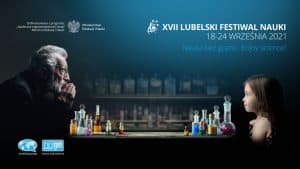 Baner promujący XVII Lubelski Festiwal Nauki