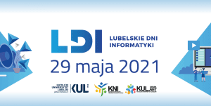 Baner promujący Lubelskie Dni Informatyki