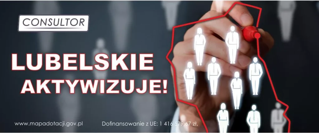 Baner z tekstem: Lubelskie Aktywizuje!