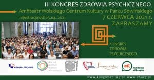 Baner promujący III Kongres Zdrowia Psychicznego Zd