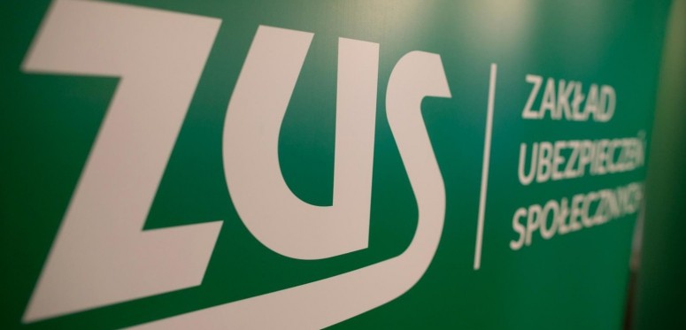 Na zdjęciu logo ZUS