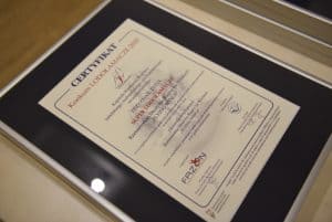 Certyfikat konkursu Lodołamacze 2020