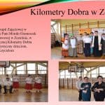 Kilometry Dobra w Zezulinie. Uczestniczy WTZ w Janowicy, na zaproszenie Pani Moniki Gramoszek Dyrektora SP w Zezulinie, w ramach Kampanii Społecznej Kilometry Dobra przedstawili program artystyczny dzieciom, młodzieży szkolnej, nauczycielom.
