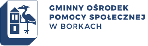 Logo Gminnego Ośrodka Pomocy Społecznej w Borkach