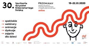 Baner promujący 30. Spotkania Artystów Nieprzetartego Szlaku