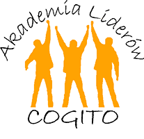 Logo z napisem: Akademia Liderów COGITO