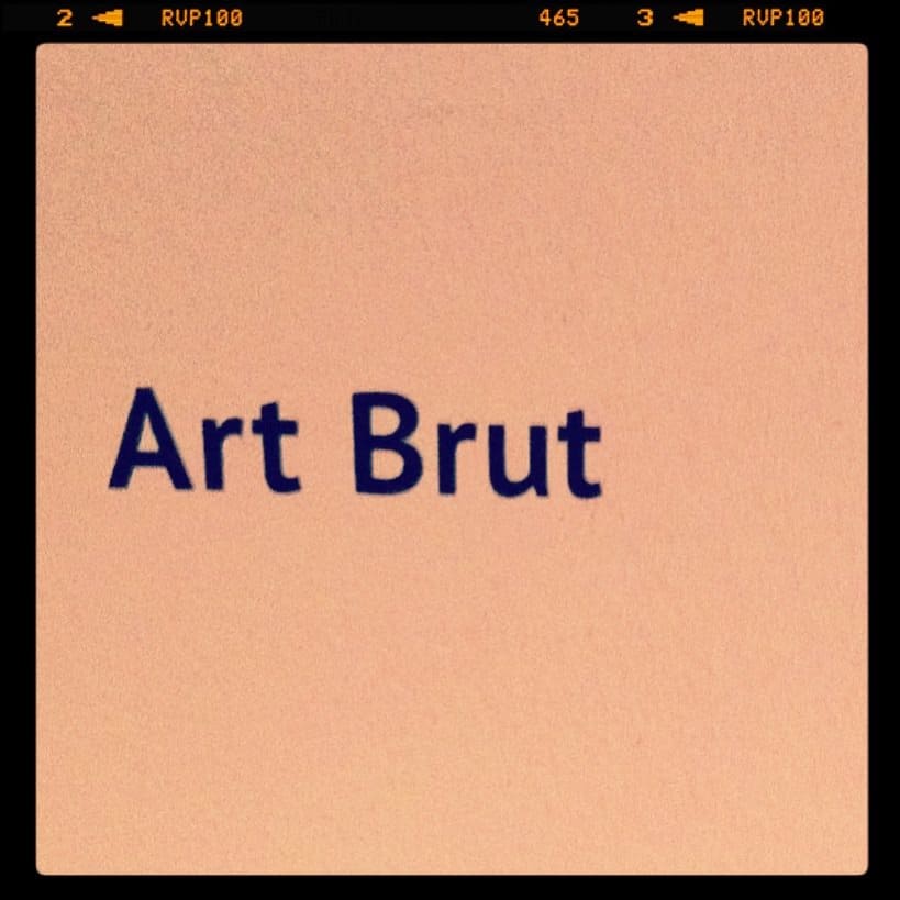 Logo z napisem: Art Brut