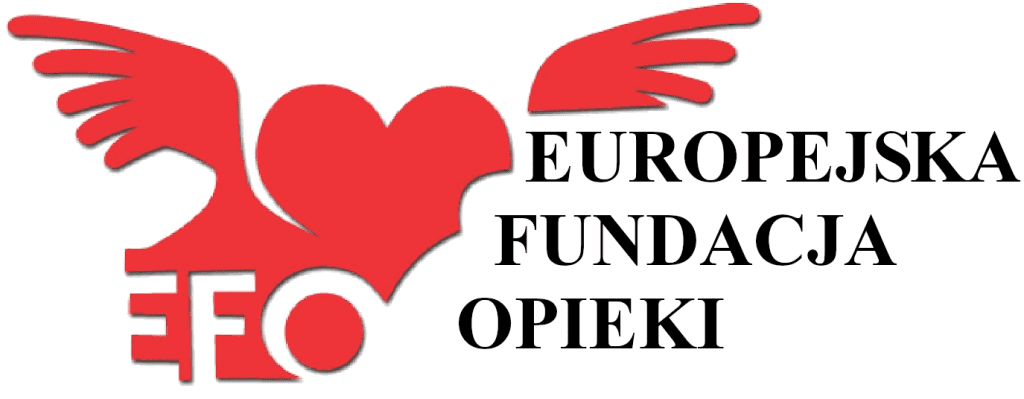 Logo z napisem: Europejska Fundacja Opieki