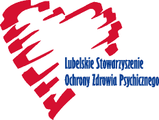 Logo z znakiem: Lubelskie Stowarzyszenie Ochrony Zdrowia Psychicznego.