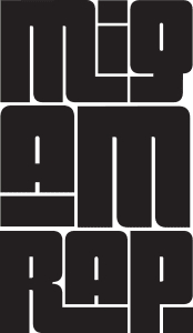 Logo z napisem: Migam Rap.