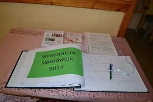 Na zdjęciu jest zbindowana książka “integracja środowisk 2019”