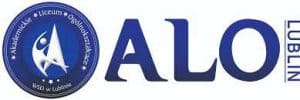 Napis ALO Lublin.