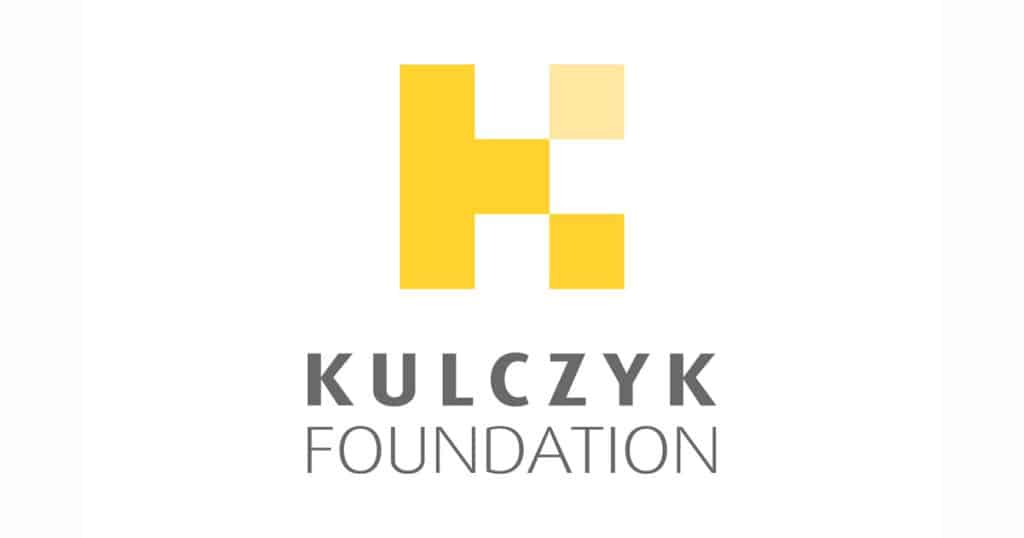 Logo z napisem: “Kulczyk Foundation”.
