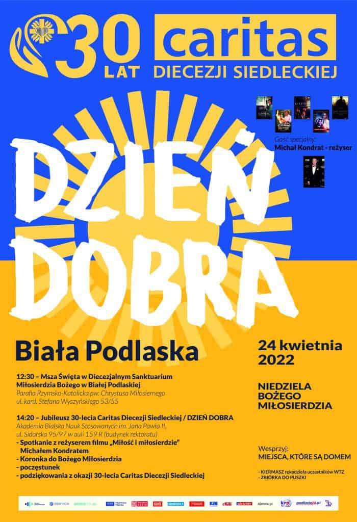 Plakat promujący Dzień Dobra