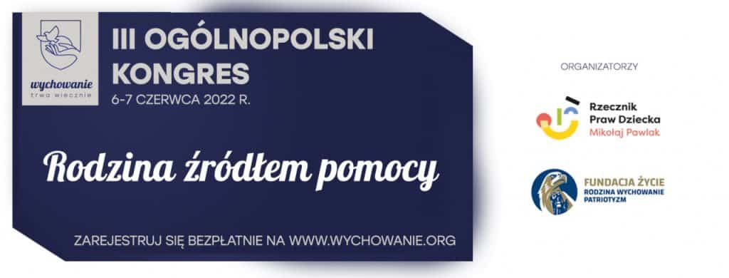 Baner promujący III Ogólnopolski Kongres