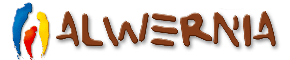 Logo z napisem: alwernia