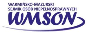 Logotyp Warmińsko-Mazurskiego Sejmiku Osób Niepełnosprawnych WMSON