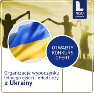 Plakat promujący otwarty konkurs ofert