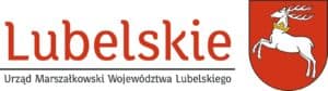 Logotyp z napisem: Urząd Marszałkowski Województwa Lubelskiego.