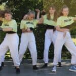 Pokaz tańca jazzowego w wykonaniu tancerek ze szkoły tańca Jazzymotion Studio w Lublinie.