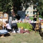 Stoisko Stowarzyszenia na rzecz Osób Potrzebujących Wsparcia „IUVO”