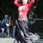 Tancerka ze szkoły tańca orientalnego AktivGen Iwony Torbickiej