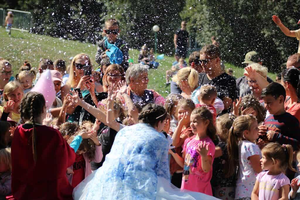 Sceniczna wizyta Elsy z Krainy Lodu