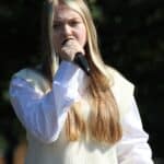 Natalia Rabczuk, wychowanka Dzielnicowego Domu Kultury SM "Czechów" i uczestniczka piątej, polskiej edycji „The Voice Kids”