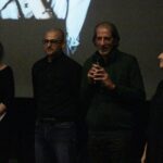 Od lewej stoją: Pani Magdalena Chojnacka, Pan Mariusz Kuszpa, Pan Marek Kucharczyk i Pani Monika Jasińska