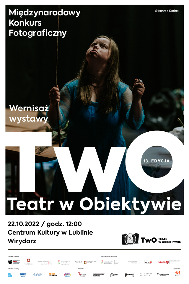 Plakat promujący wernisaż wystawy