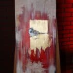 Obraz pochodzący z galerii prac osób z niepełnosprawnością, prezentowanych podczas Wielkiej Gali Integracji