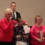 Uczestnicy WTZ Łuków – laureaci II nagrody za film pt. „Cud”