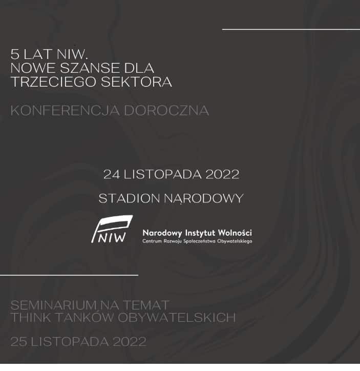 Plakat promujący konferencję.