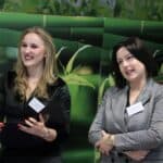 Od lewej: Aleksandra Bednarz (Psycholog), Elżbieta Wiśniewska (Koordynator Projektu „Rodzinne Wędrówki”)