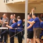 Radosny doping zawodników i publiczności