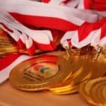 Pamiątkowe medale dla zawodników