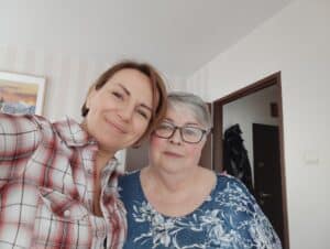 Wolontariuszka i Podopieczna Stowarzyszenia mali bracia Ubogich /fot. nadesłane/