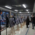 Centrum Historii Sportu - 6 sztalug ze zdjęciami Arkadiusza Zawadzkiego