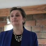 Pani Barbara Lisek, Prezes Stowarzyszenia Osób Chorych na Padaczkę i ich Przyjaciół "Drgawka"