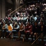 Publiczność zgromadzona na widowni w Sali Widowiskowej Centrum Kultury w Lublinie