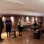 Wręczenie nagrody Panu Januszowi Iwanickiemu, Kierownikowi Miejskiego Zespołu do Spraw Orzekania o Niepełnosprawności Urzędu Miasta Lublin, w kategorii "Przyjazny Urzędnik"