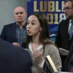 Pani Julia Mozyrev-Skala - manager reprezentacji narodowej Ukrainy w judo osób niesłyszących