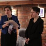 Pani Urszula Porębska, nagrodzona w kategorii "Przyjaciel Osób z Niepełnosprawnością"