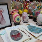 Rękodzieło na stoisku wystawienniczym Towarzystwa Wolnej Wszechnicy Polskiej o/Lublin