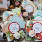 Kartki wielkanocne na stoisku Placówki Wsparcia Dziennego „Jutrzenka”