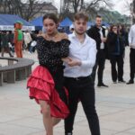 Występ taneczny na Placu Litewskim w Lublinie