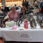 Stoisko wystawiennicze Dziennego Domu Opieki Caritas Lublin – Seniorzy Dąbrowica